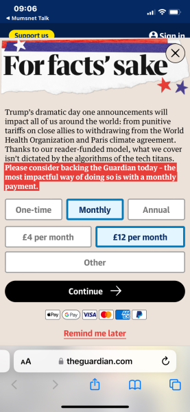 The Guardian, on Trump's EO re: gender ideology