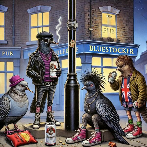 Ladies and Ladies: The Bluestocking is open: again