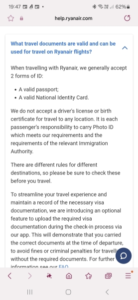To think I can't take a baby to Northern Ireland from England without a passport?
