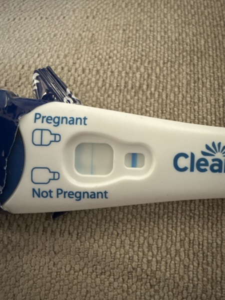 Pregnant or evap line? Husband has had vasectomy!