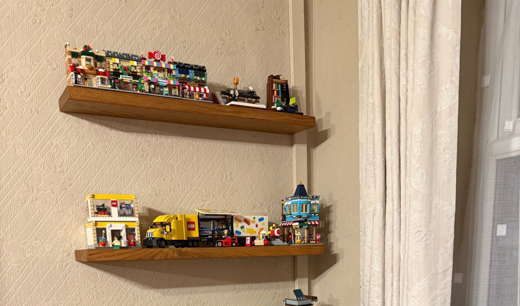 To show me your Lego collection?