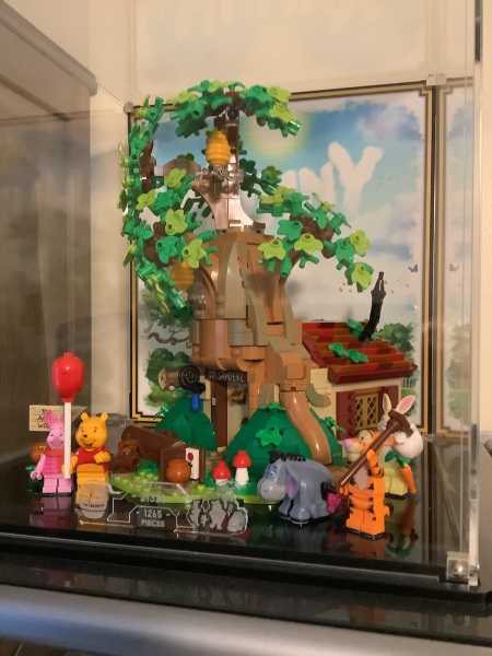 To show me your Lego collection?