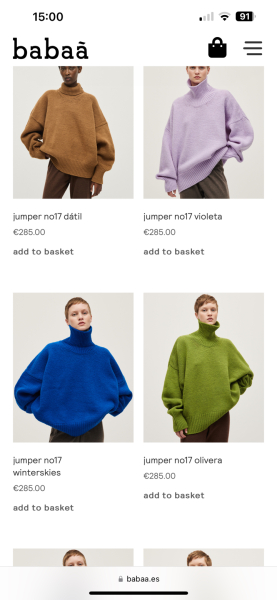 Recommend me a chunky cosy wool jumper