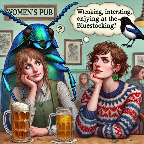 The Bluestocking: the one where AI finally learns what a blackbird is (we hope)