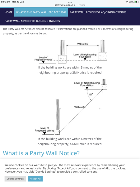 Would these need a party wall agreement?
