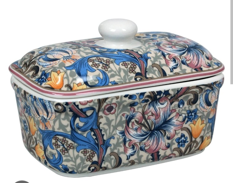 To ask you to show me your butter dish