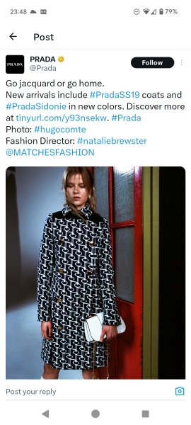 Does anyone know where this coat is from, please?