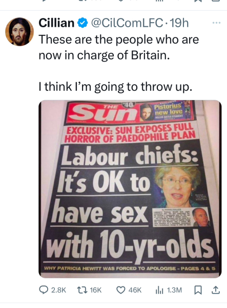 To want Elon Musk to stay the fuck out of U.K. politics?