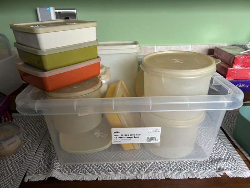 Really old Tupperware, safe to use or bin it all?