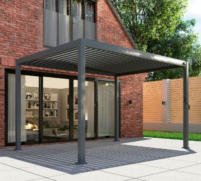 Pergola next to bi-fold doors a good idea