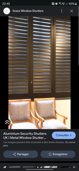 Are window shutters gonna go out of fashion?