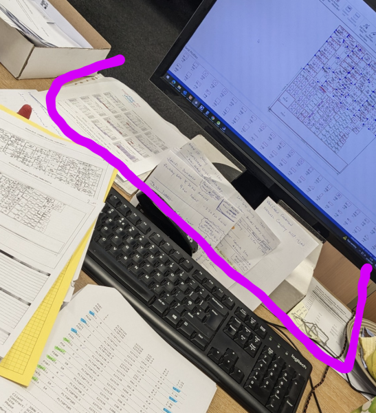 Colleague has thrown everything away that was on my desk