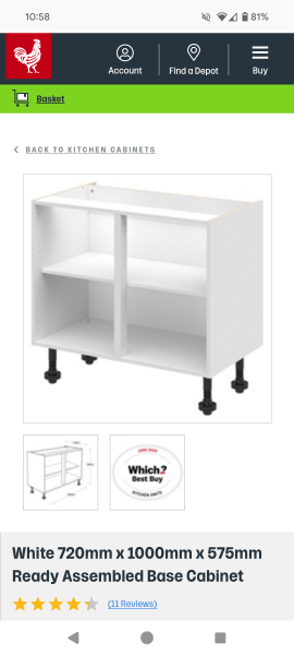 Kitchen storage baskets/drawers - help!