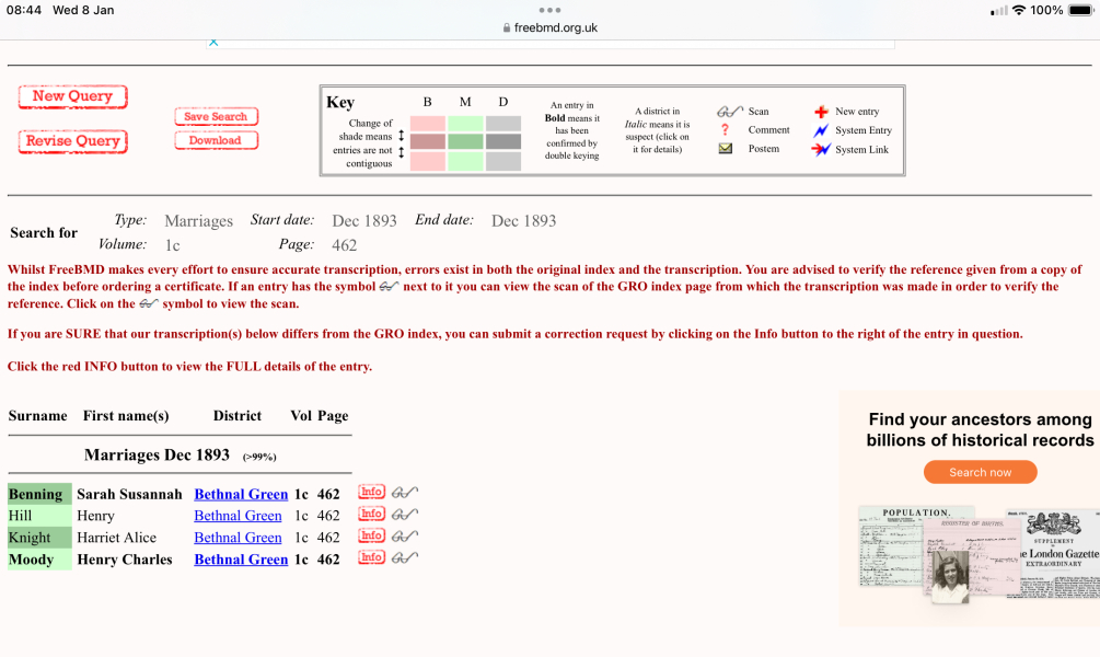 Something between maiden name and married name?
