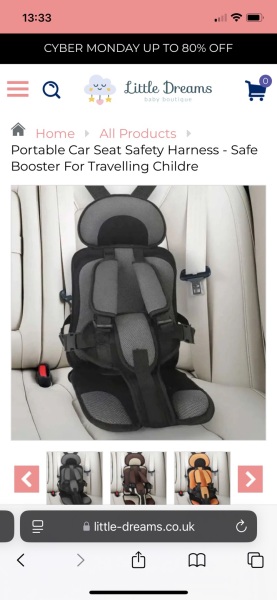 Are these portable child car seats legitimate?