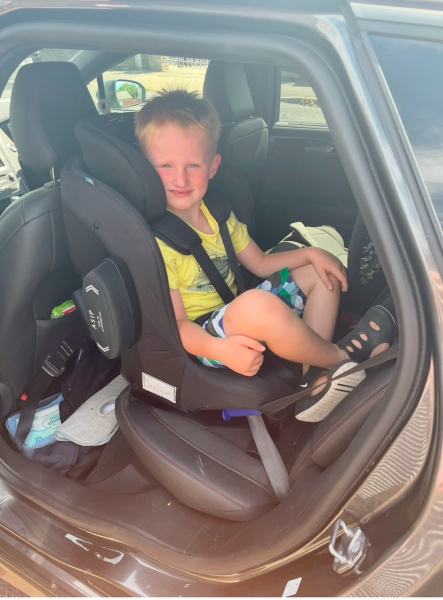 To ask MIL not to use their car seat?