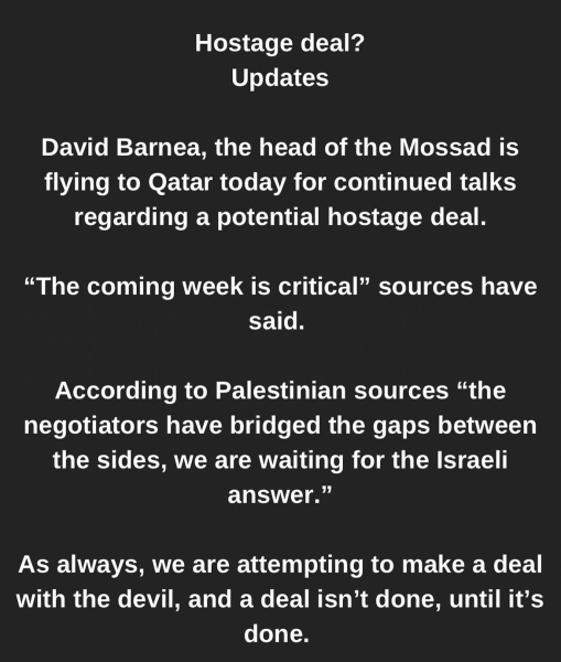 Israelis held hostage in Gaza - part 4