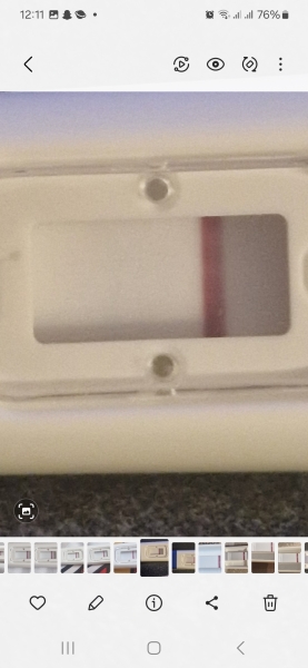 Faint 2nd line,?