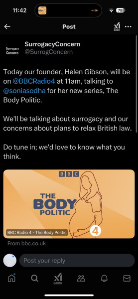 New radio 4 prog with Sonia Sodha: the body politic
