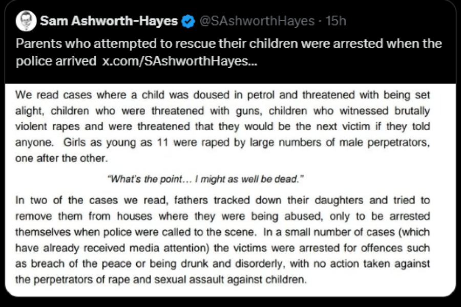 Gov refuses home office investigation into historic child sex abuse in Oldham