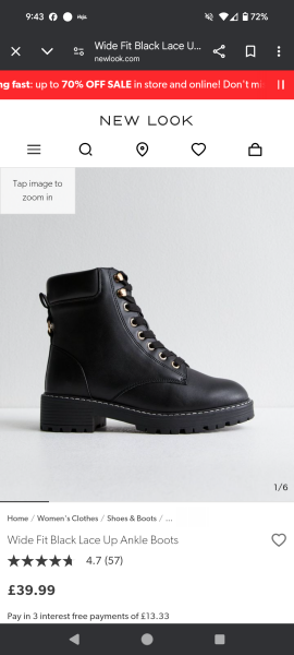 New boots advice