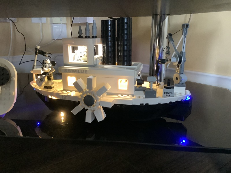 To show me your Lego collection?