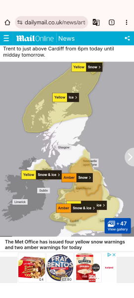 So where’s all this snow we were warned about