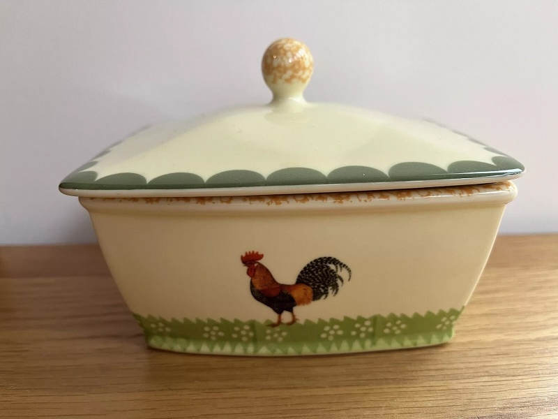 To ask you to show me your butter dish