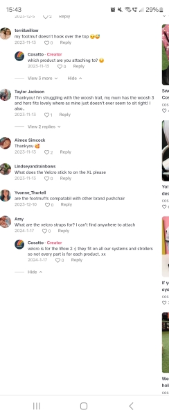 Cosatto woosh 2 footmuff