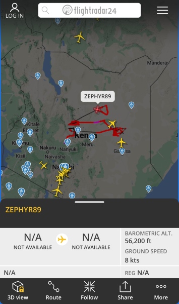 FlightRadar - anyone seen this before?