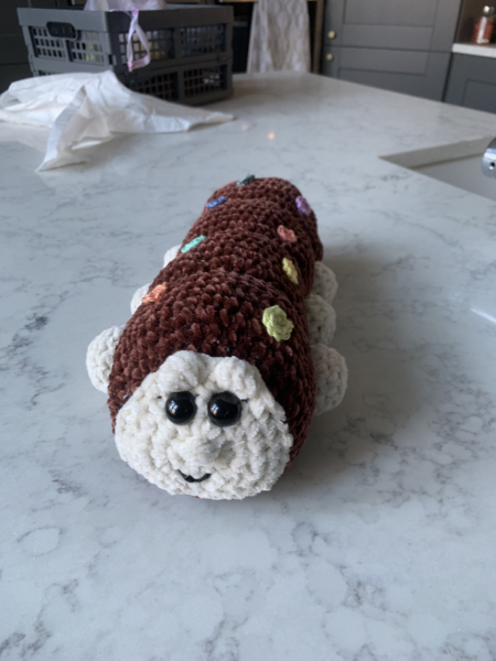 It's crochet,  knit and natter thread 11. So much yarn we need a yarn barn.