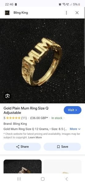 Mothers ring