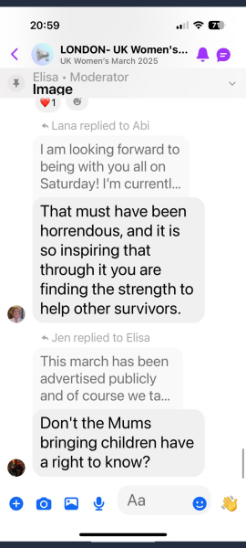 The “women’s march” that’s all about the men.