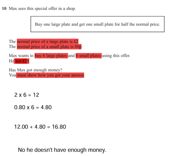 Maths Teachers - Would you give any marks for this?