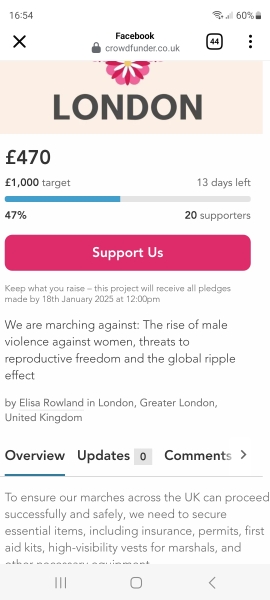 The “women’s march” that’s all about the men.