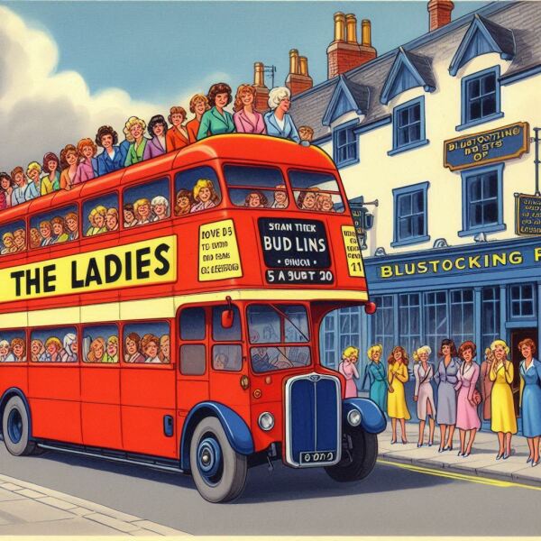 Ladies and Ladies: The Bluestocking is open: again