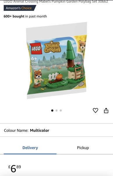 To show me your Lego collection?