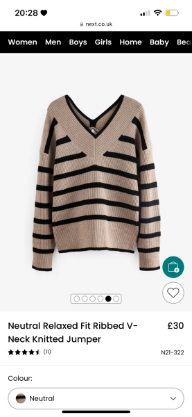 Where are the nice v neck jumpers?