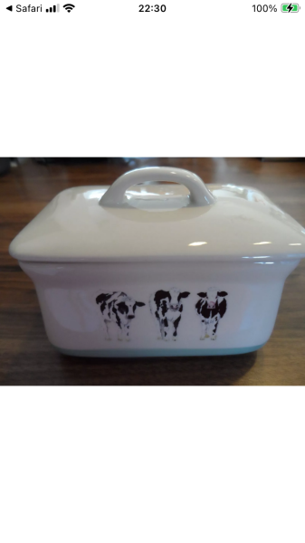 To ask you to show me your butter dish