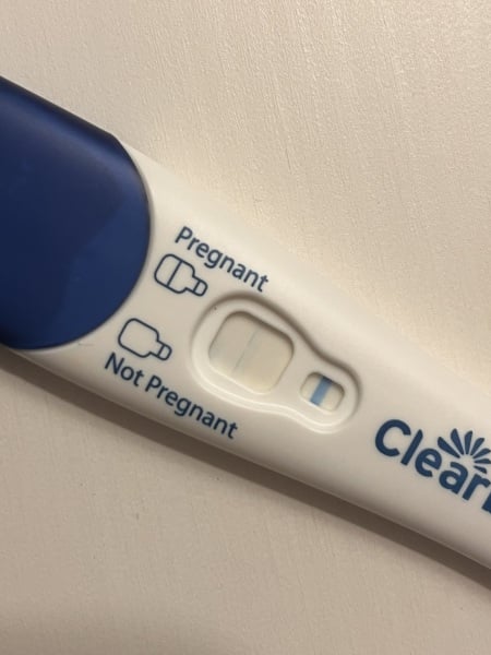 Pregnant or evaporation line?