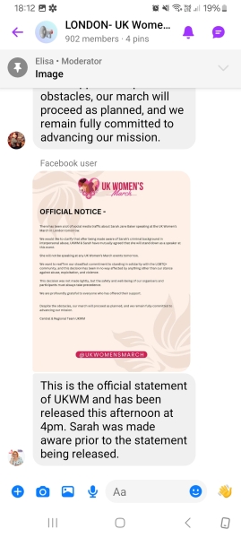 The “women’s march” that’s all about the men.