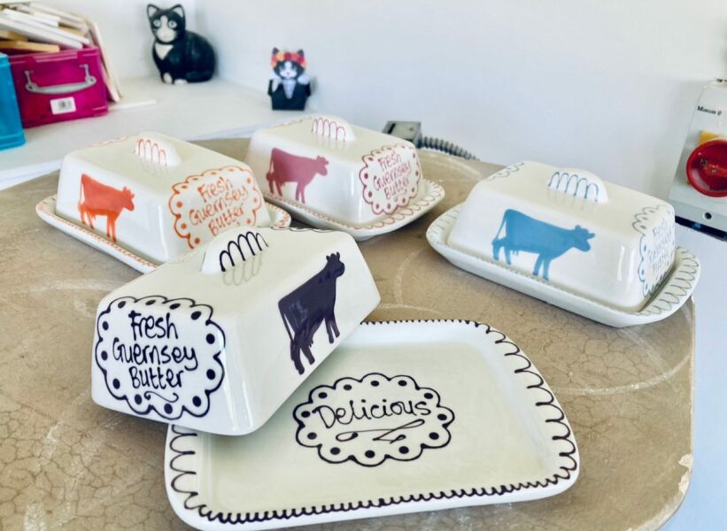 To ask you to show me your butter dish