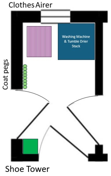 Boot room or utility