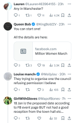 The “women’s march” that’s all about the men.