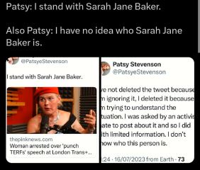 Thread 2 the one where a convicted criminal kicks off and throws all his toys  out of the pram