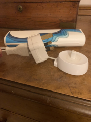 Why don’t electric toothbrushes sell their toothbrush with an adapter?