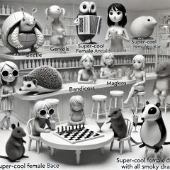 Ladies and Ladies: The Bluestocking is open: again