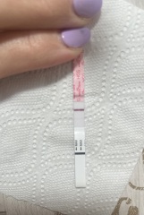 I had a faint line at 8dpo in the afternoon. Today is 10dpo does that look normal?