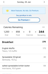 Minimum calories you shouldn't go below