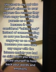 To think this is suggests an abusive upbringing?